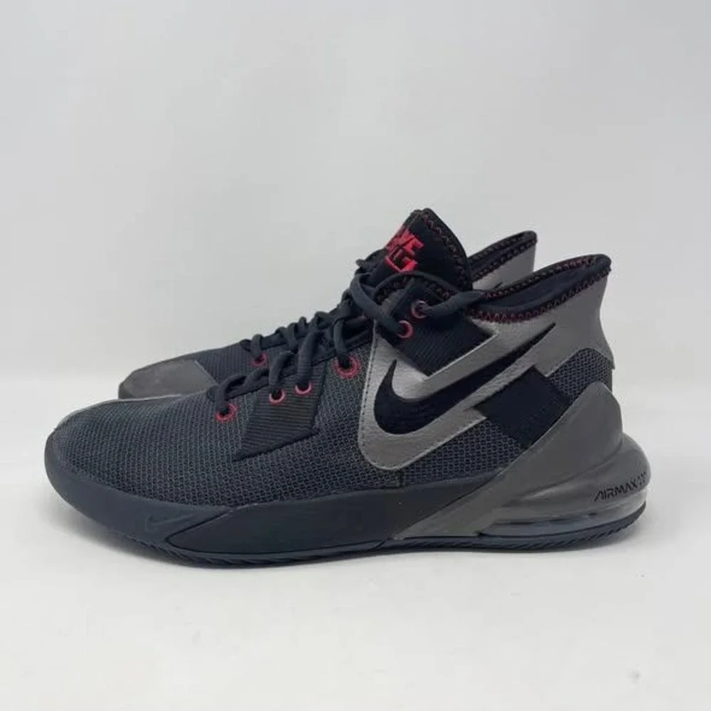 Nike Air Max Impact 2 Basketball Shoe Men 9.5 Anthracite/Blk‎ Trainer CQ9382-004
